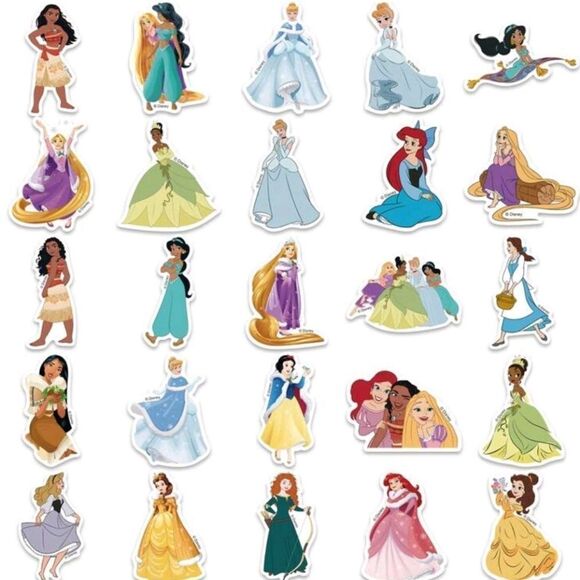 Disney Princess Heroine Stickers - Picture 4 of 7